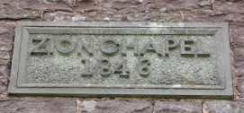 Zion Chapel Lintel